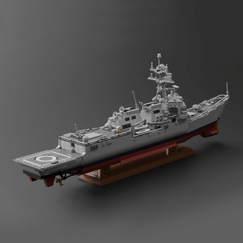 Arleigh Burke-Class Destroyer 2733pcs - RBrickstem®