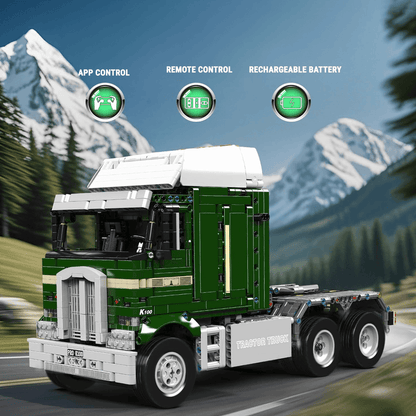 Remote Controlled 70s Cabover Truck 2180PCS - RBrickstem®