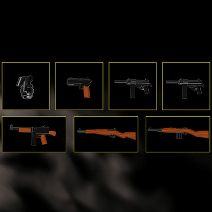 M26 Pershing Heavy Tank 1702pcs Model – Rotating Turret - RBrickstem®