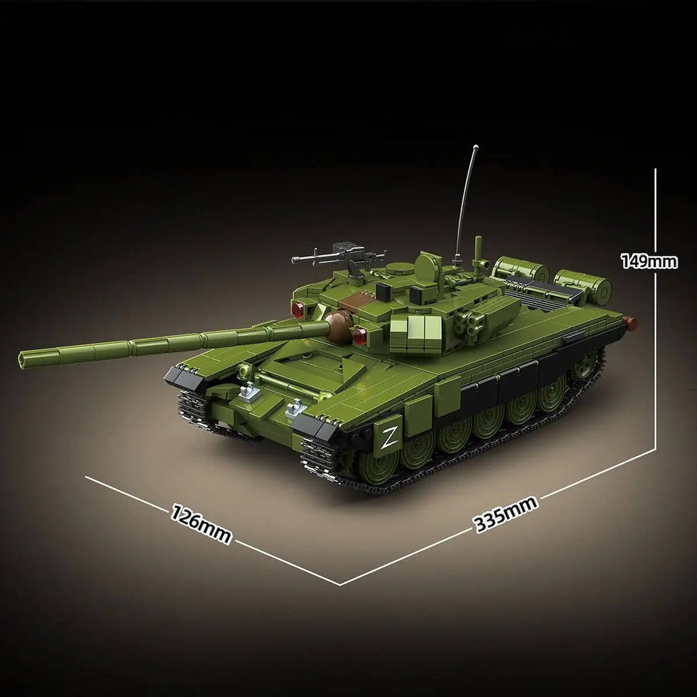 T-90A Main Battle Tank 1199Pcs - RBrickstem®