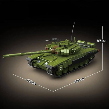 T-90A Main Battle Tank 1199Pcs - RBrickstem®