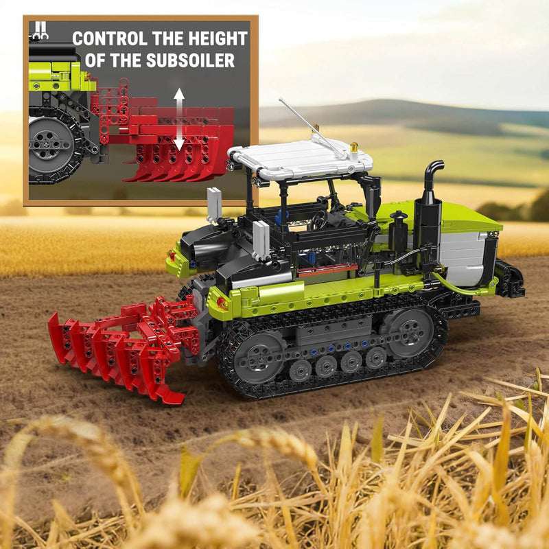 Remote Controlled Crawler Tractor 1356Pcs
