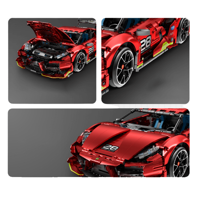 Drifting Satin Red Hypercar 2201pcs mySite