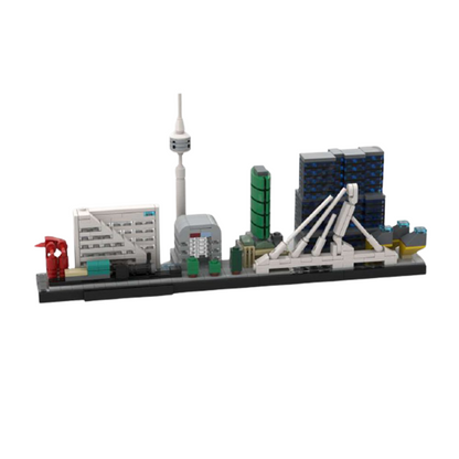 Rotterdam Skyline 656pcs mySite