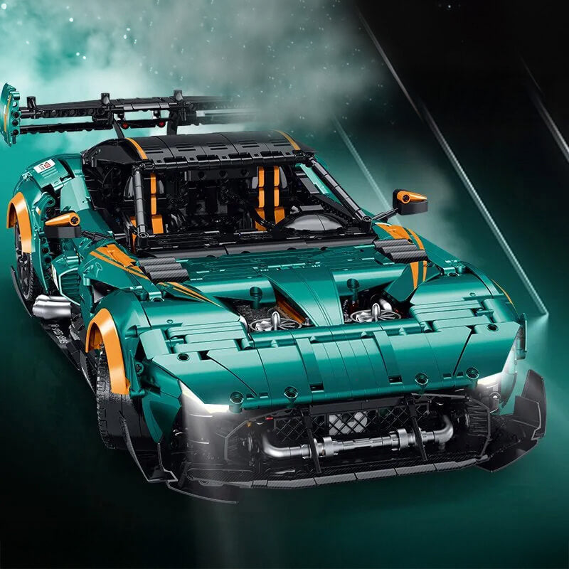 The Ultimate V12 British Racecar 3793PCS - RBrickstem®