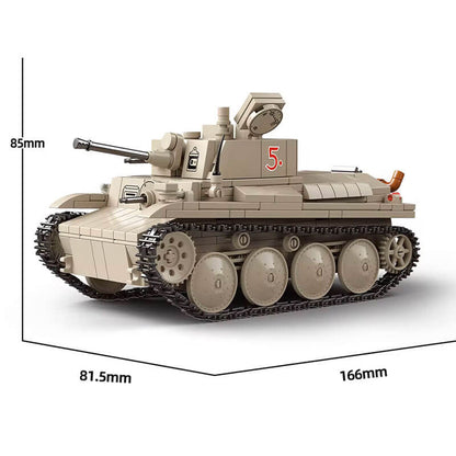 German 38-T Panzer 729pcs mySite