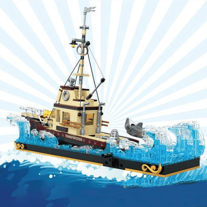 Ship at Sea Sculpture 1108pcs mySite