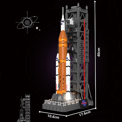 Moon landing: SLS Space Launch System 907pcs mySite