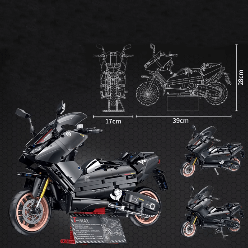 The City Scooter 1281pcs RBrickstem®