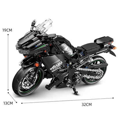 Black Sports Bike 911pcs RBrickstem®