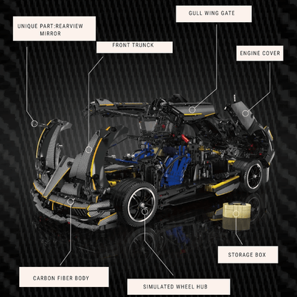 Carbon Italian Hypercar 4801pcs mySite