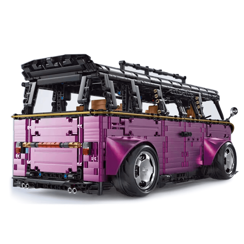 Widebody Satin Purple Campervan 3298pcs mySite