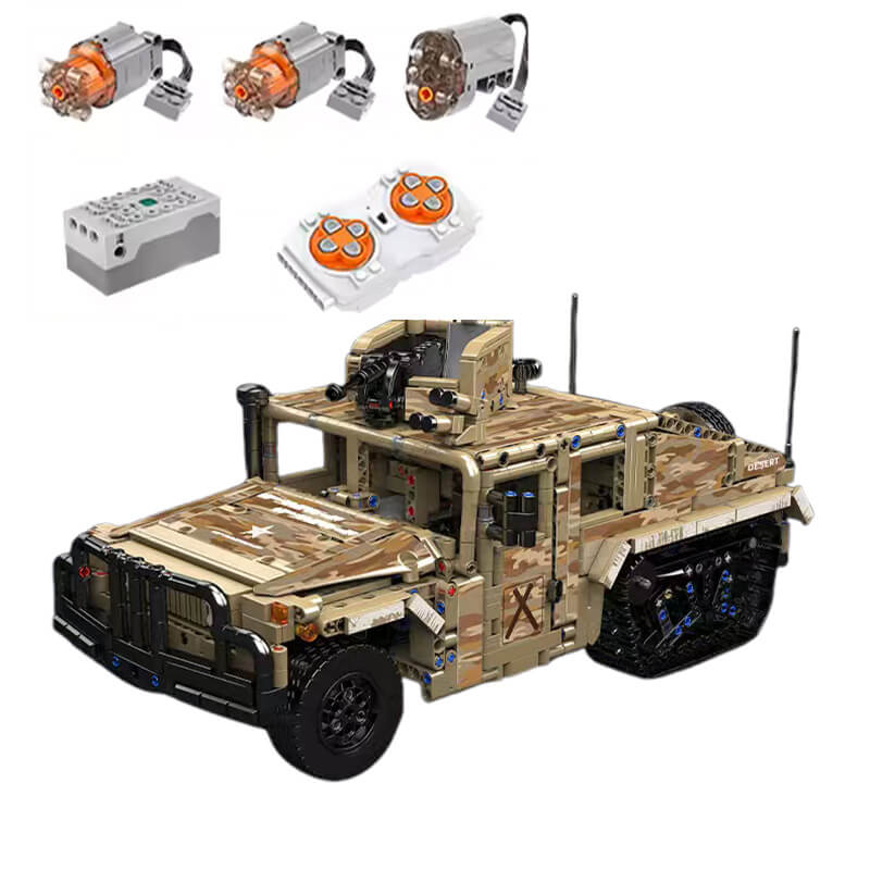 Remote Controlled Tracked Off Roader 2093PCS - RBrickstem®