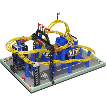 Motorised Roller Coaster 1706PCS - RBrickstem®