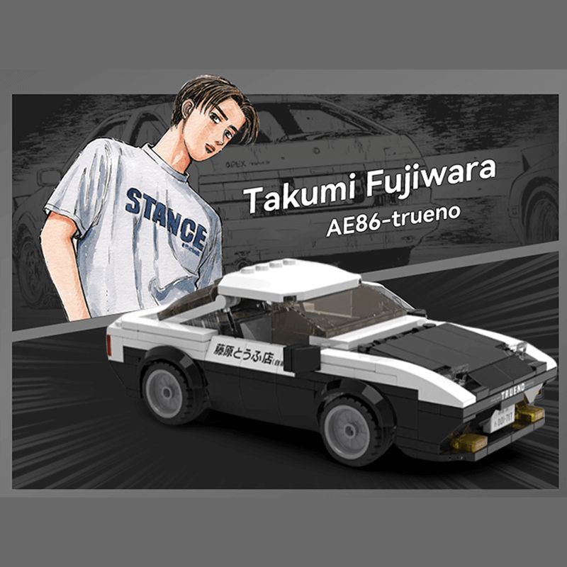 Initial D Fujiwara Tofu Shop & AE86 486pcs mySite