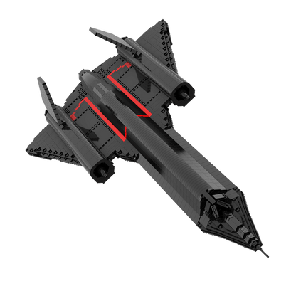 SR-71 Blackbird 1968pcs mySite