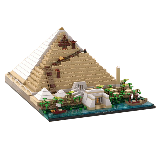 Building Of The Great Pyramid 1467pcs mySite