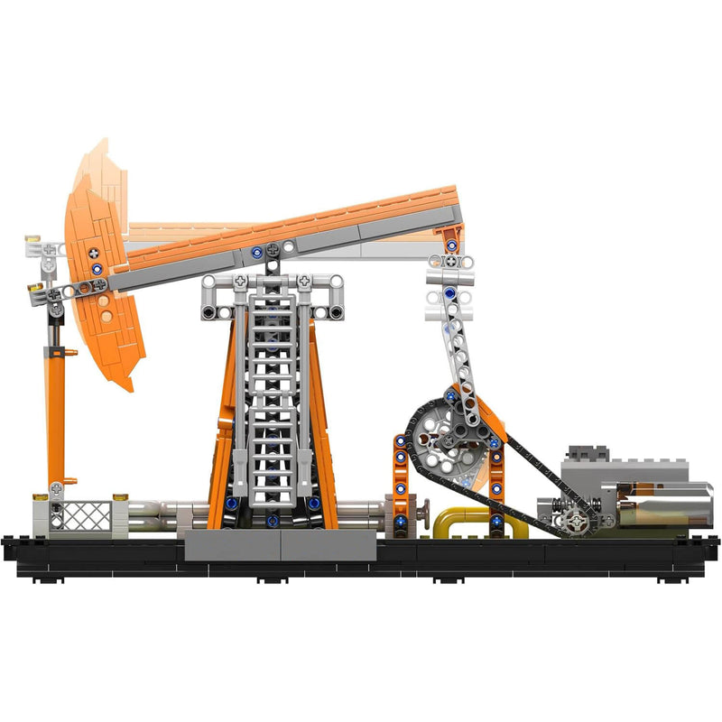 Motorised Mechanical Oil Rig 839PCS - RBrickstem®