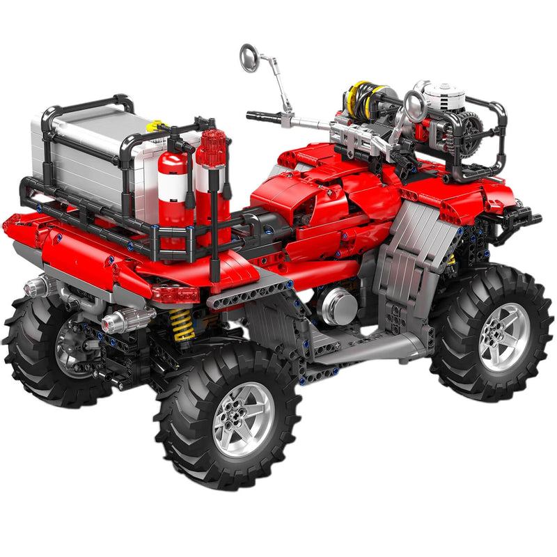 Remote Controlled Fire Rescue ATV 2099PCS - RBrickstem®