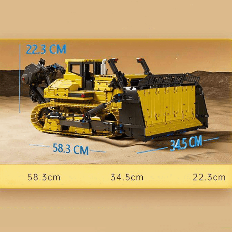 The Ultimate RC Bulldozer 3567pcs mySite