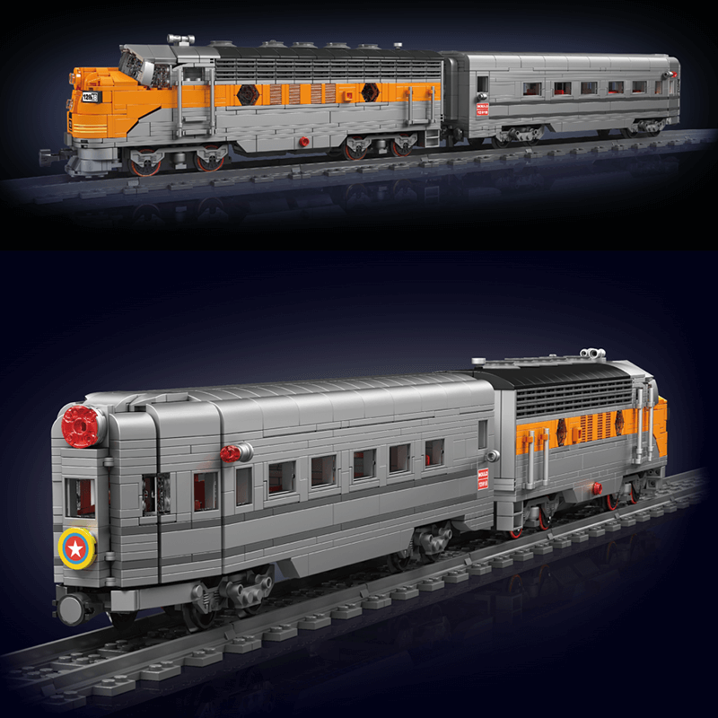 EMD F7 LOCOMOTIVE 1540PCS mySite