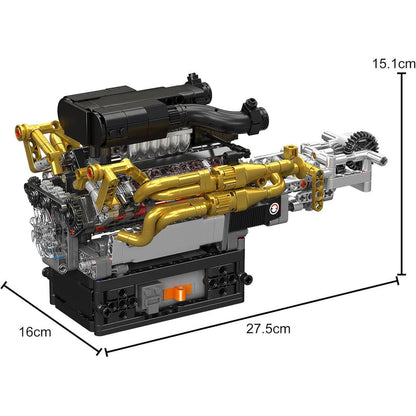6.5L Naturally Aspirated V12 British Engine