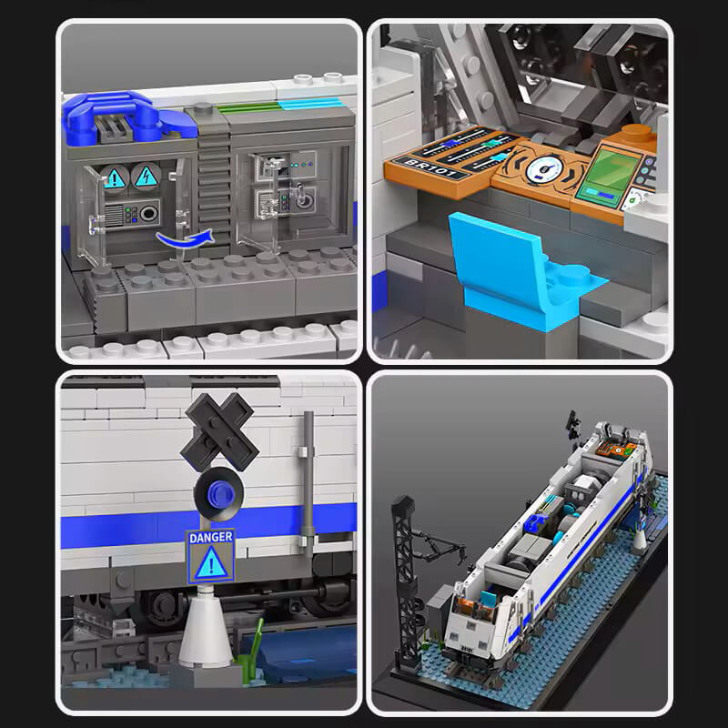 German Express Locomotive BR101 1927PCS - RBrickstem®