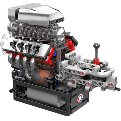 The Iconic V8 Supercharger Engine 854PCS - RBrickstem®