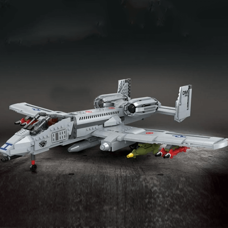 A-10 Ground Attack Aircraft 1049pcs mySite