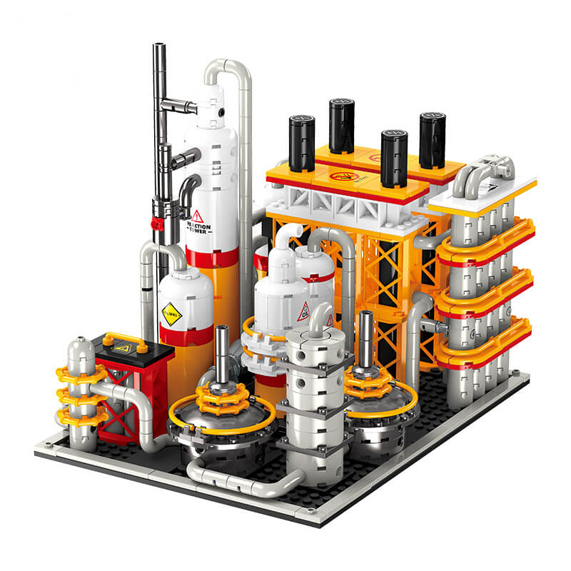 Industrial Oil Refinery Complex 2140Pcs - RBrickstem®