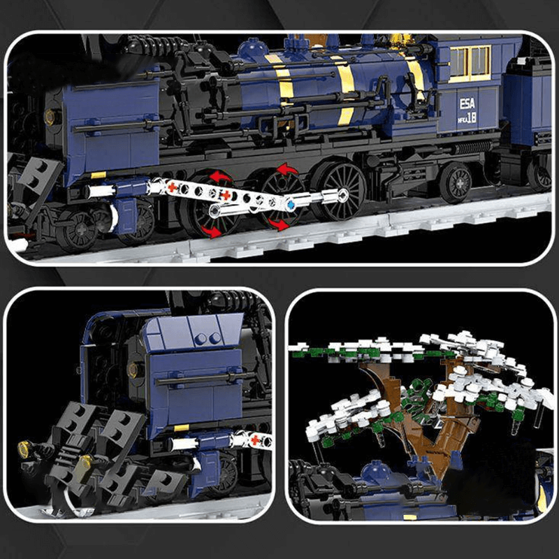 Oriental Steam Train 1051pcs mySite