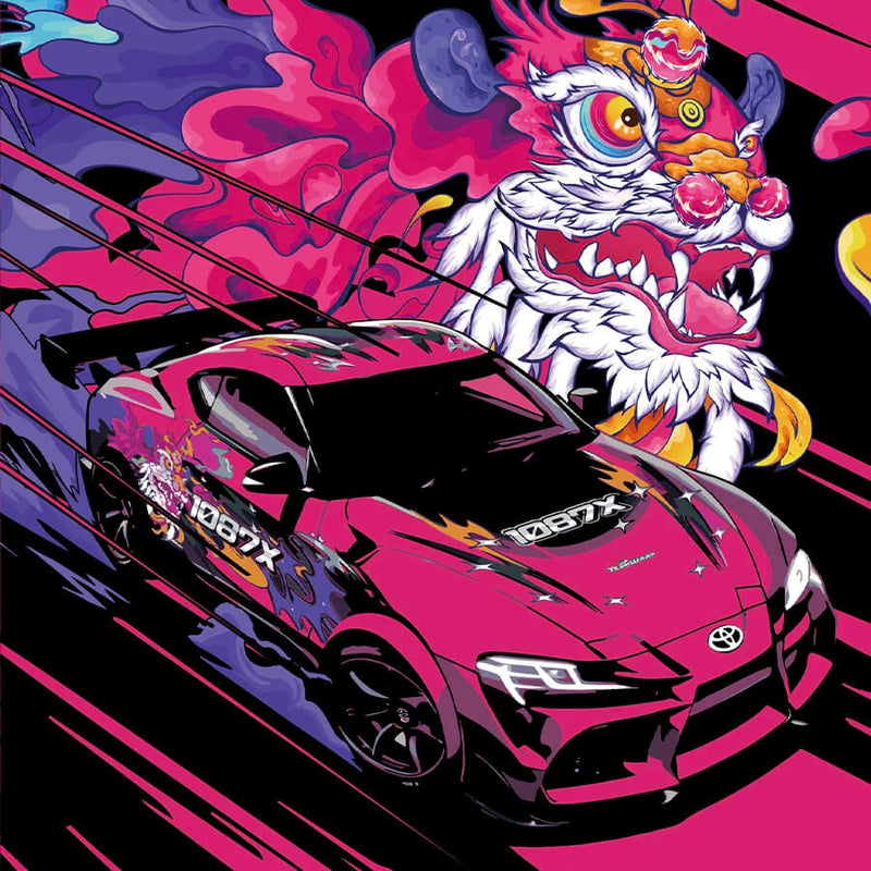 Toyota Supra A90 414Pcs - RBrickstem®