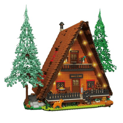 Wooden Cabin In The Woods 3397pcs mySite