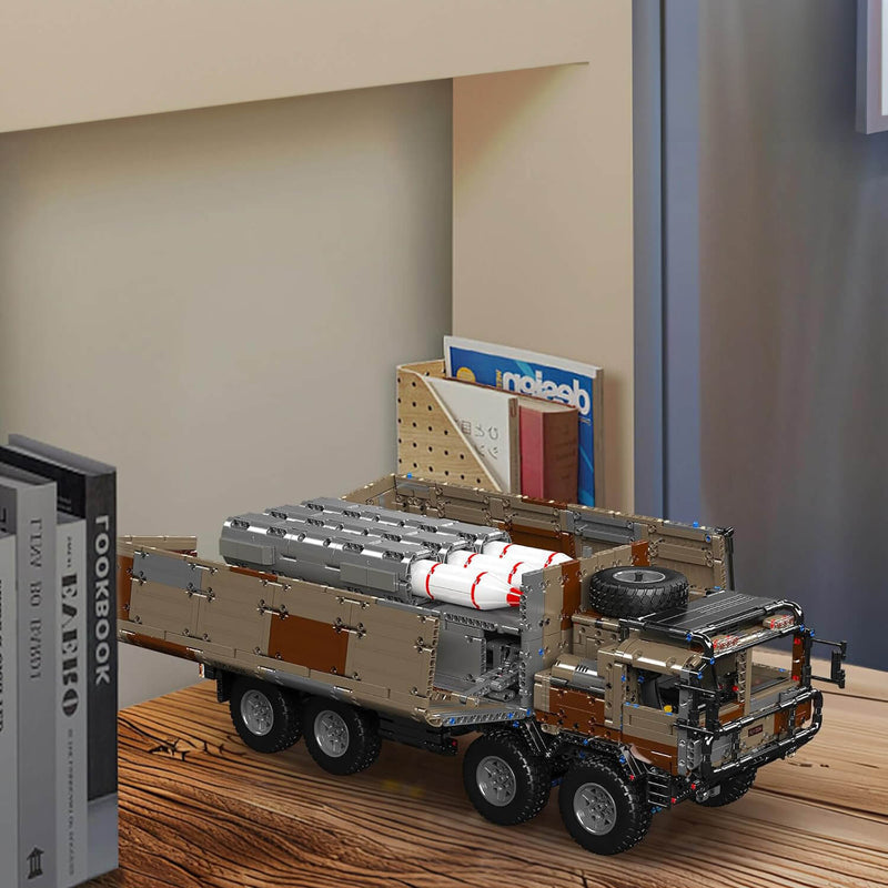 Desert Camo Missile Launcher Truck 3593Pcs - RBrickstem®