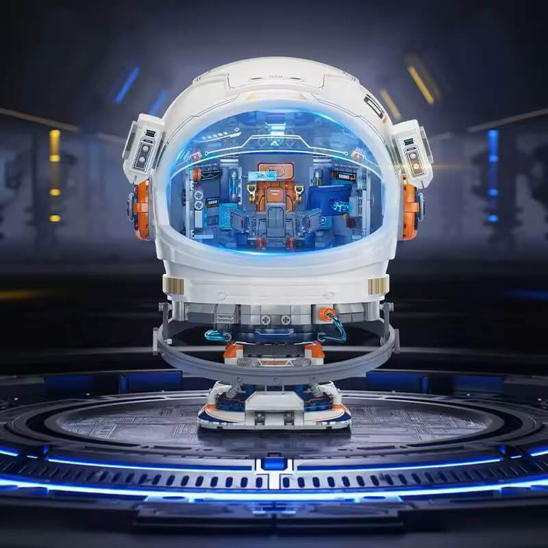 Space Explorer Helmet 1211Pcs - RBrickstem®