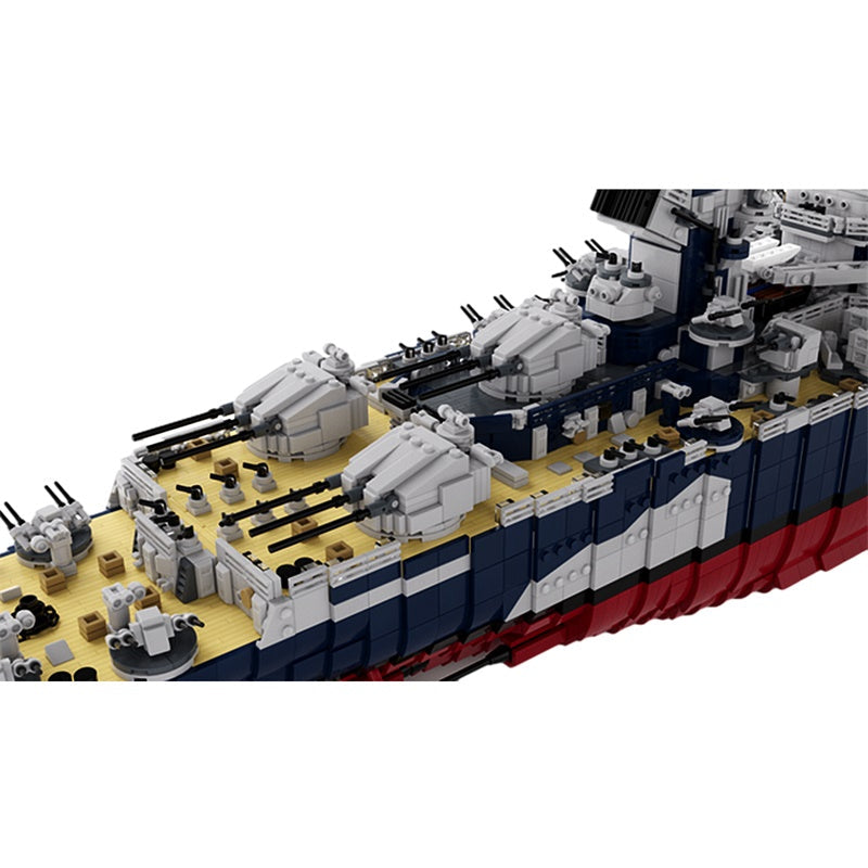 French Battleship Richelieu 10803pcs mySite