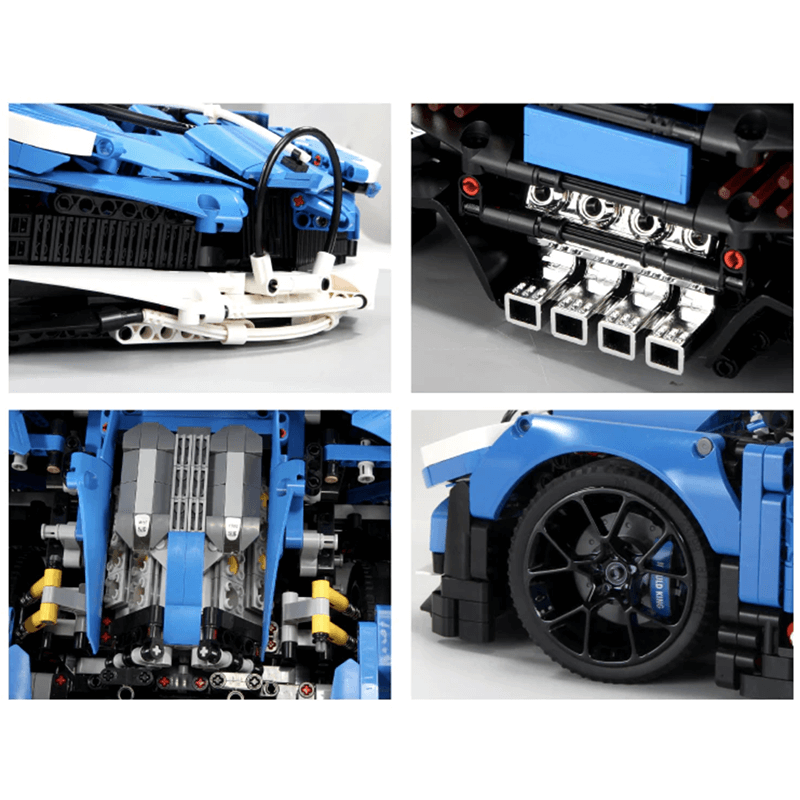 Blue Supercar 3858pcs mySite