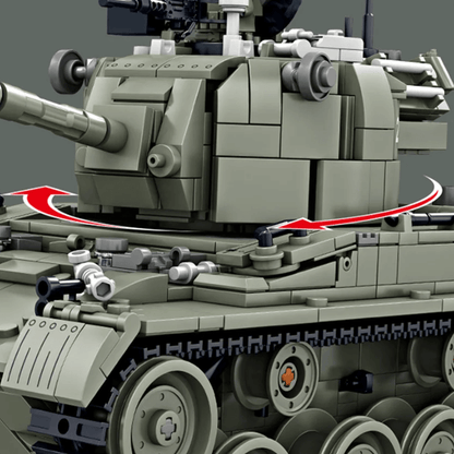 M47 Patton Tank 1448pcs mySite