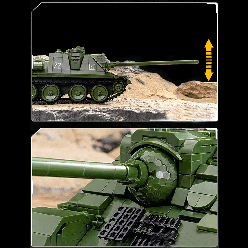 Remote Controlled SU-100 Tank Destroyer 1700pcs mySite