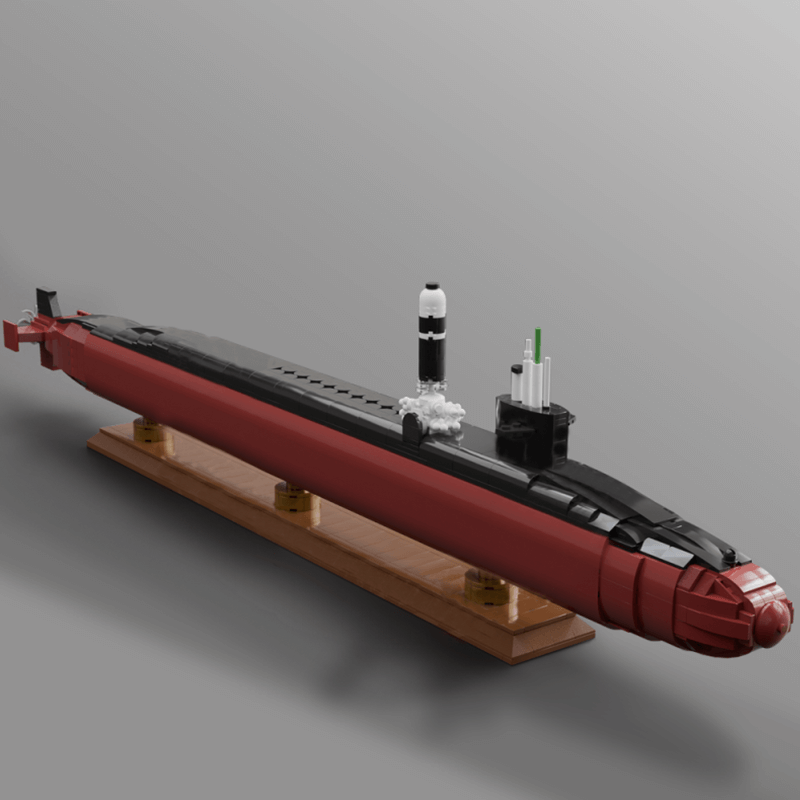 Ohio-Class Submarine 1704pcs - RBrickstem®