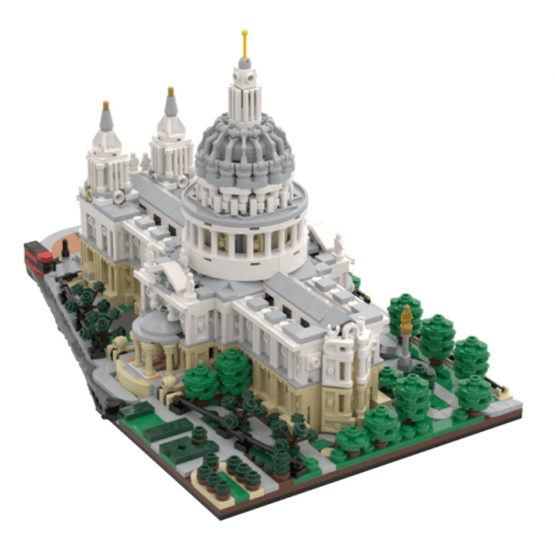 Saint Paul's Cathedral 1:800 2148pcs RBrickstem®