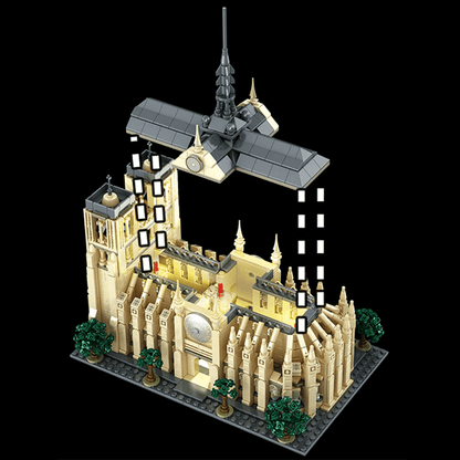 Notre Dame Cathedral 1756pcs - RBrickstem®