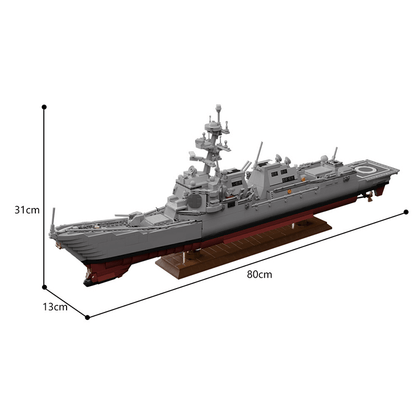 Arleigh Burke-Class Destroyer 2733pcs - RBrickstem®