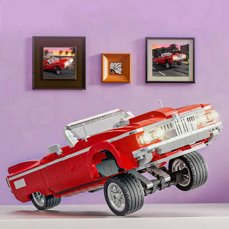Classic American Lowrider 968Pcs - RBrickstem®
