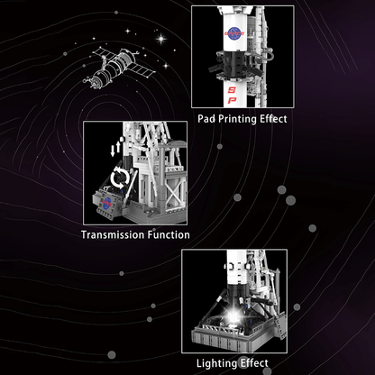 Moon Landing Program Rocket X 868pcs mySite