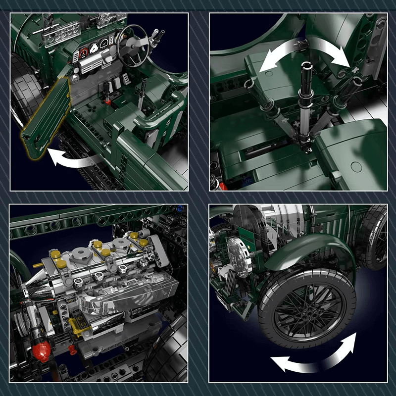 Classic British Blower 3917pcs - RBrickstem®