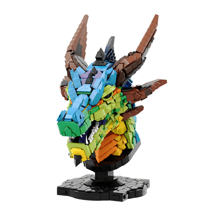 Rainbow Dragon Head 2581pcs mySite