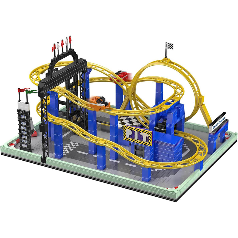 Motorised Roller Coaster 1706PCS - RBrickstem®