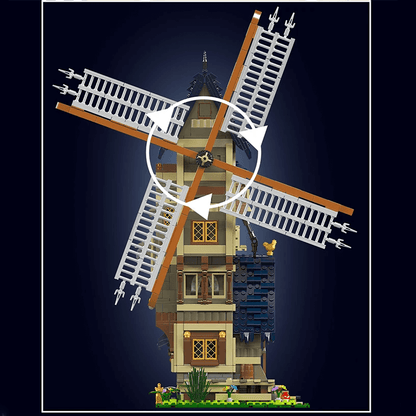 Middle Ages Windmill 1583pcs mySite