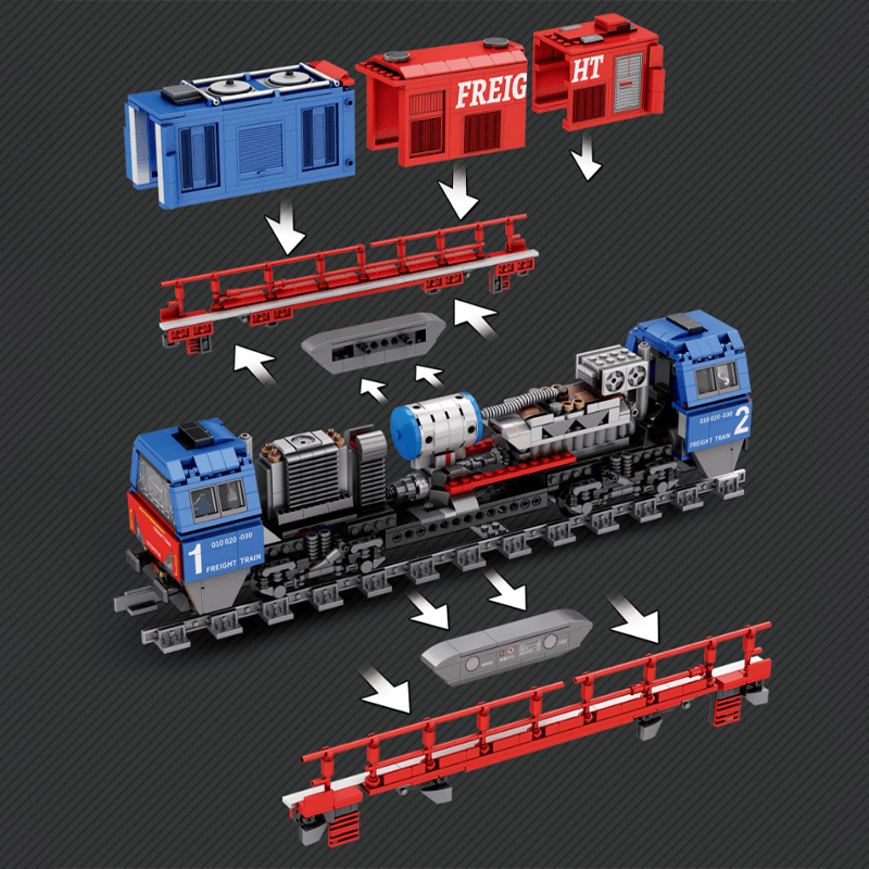 Freight Train 1979pcs mySite